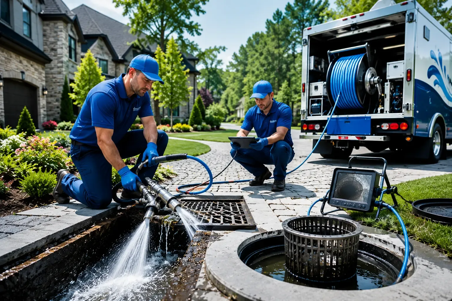 Local outdoor drain cleaning professionals in Monroe Bridge, MA